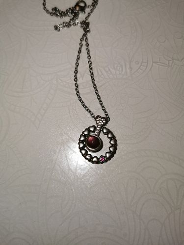 Customer photo review of Peakmart™ Infinity-Kette mit Wunschfoto