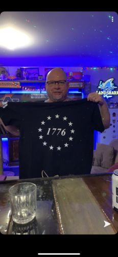 Customer photo review of 1776 Stars Mens Apparel