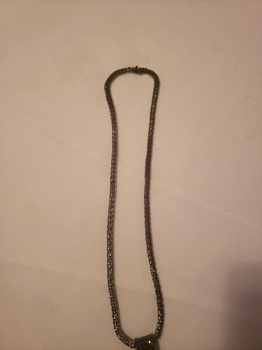 Customer photo review of All Black Top Quality Iced Out Black Lab Made Chain