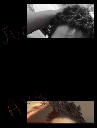 Customer photo review of Nae Nae's Hair Boost 9oz