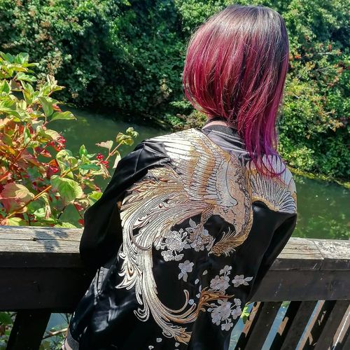 Customer photo review of Phoenix Sukajan Souvenir Jacket