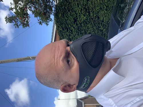 Customer photo review of Stealth Lite FFP3 Everyday Facemask
