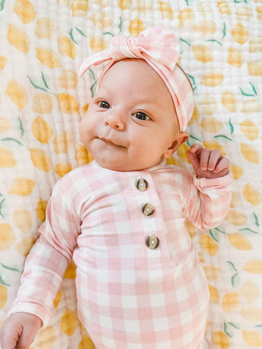 Customer photo review of Stella Top + Bottoms (Newborn Size)