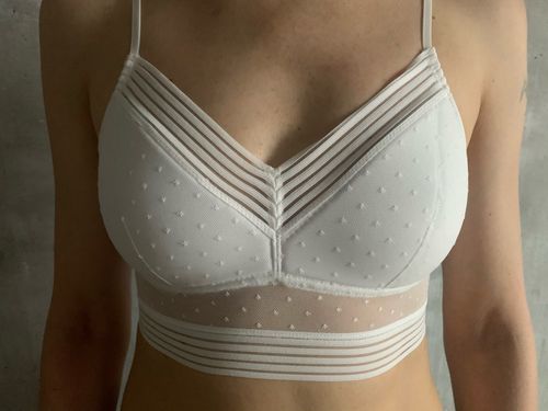 Customer photo review of 1# HOT SUMMER COLLECTION Comfy Seamless Low Back Bra
