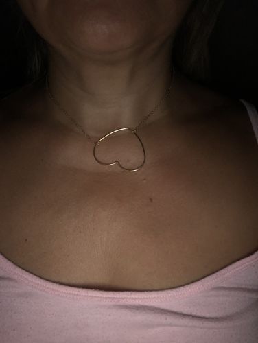 Customer photo review of Collier Perle Or 750/00