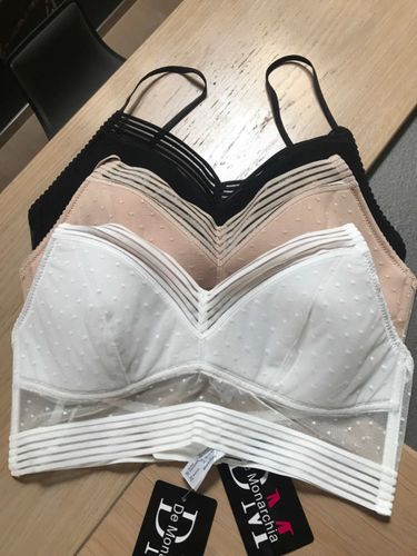 Customer photo review of 1# HOT SUMMER COLLECTION Comfy Seamless Low Back Bra
