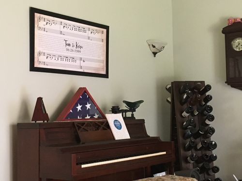 Customer photo review of Add A Black Frame To Your Canvas (Not Available For 30x60" Size)