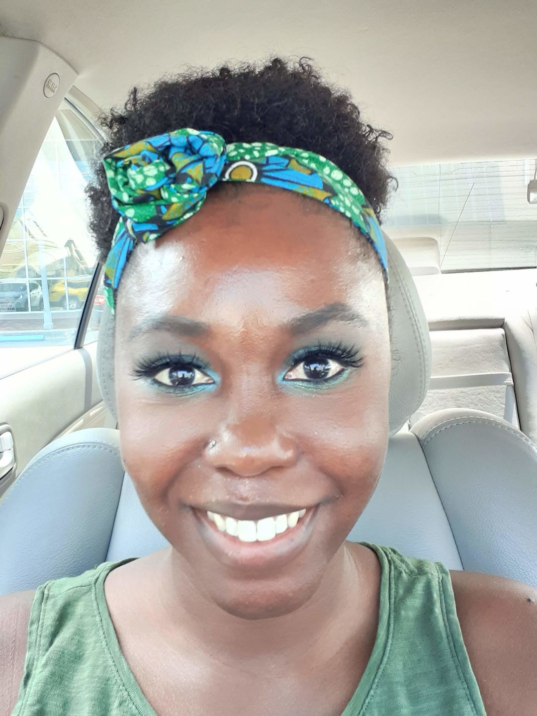 Customer photo review of Heavenly Hydration Grapeseed Hair Mist
