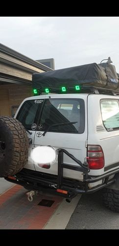 Customer photo review of 3.2" 30w RGB Halo Led Pods Cubes