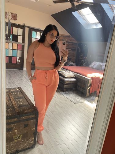 Customer photo review of Ribbed Tank