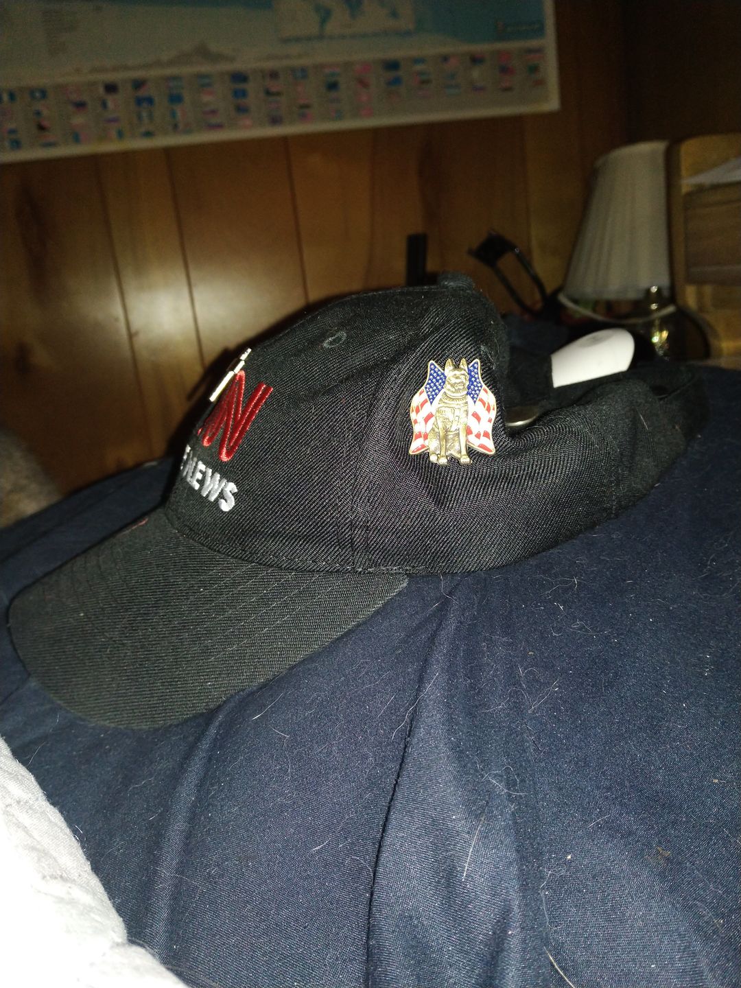 Customer photo review of K-9 Veteran Pin