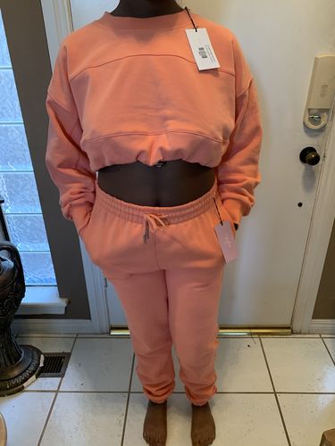 Customer photo review of Adjustable Cropped Jumper