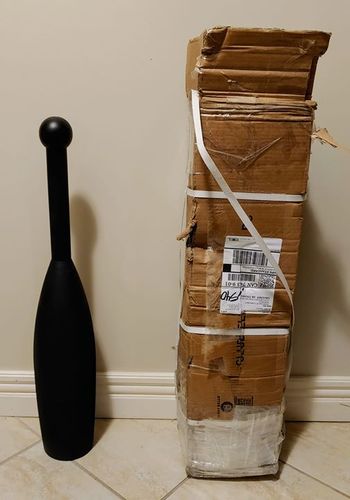 Customer photo review of 100 LB Steel Club