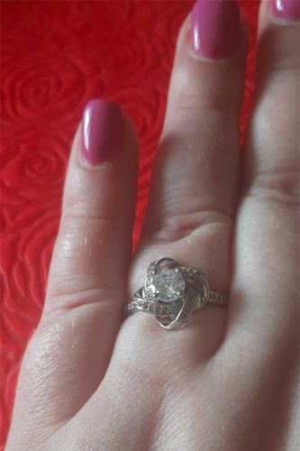 Customer photo review of Celtic Knot™ Ring