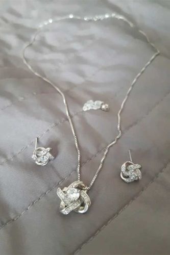 Customer photo review of Celtic Knot™ Earrings