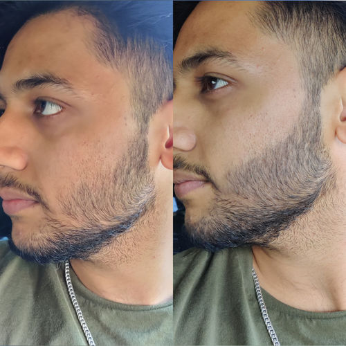Customer photo review of LAVOSSY BEARD FILLER PENCIL