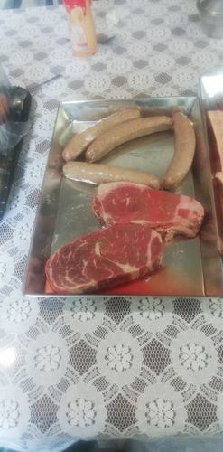 Reseña con foto de un cliente sobre Kit Cortes Finos