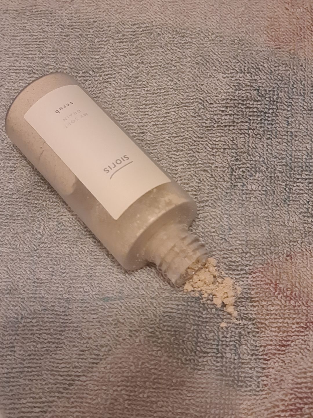 Customer photo review of SIORIS My Soft Grain Scrub