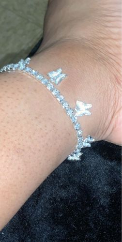 Customer photo review of KUTEBUTTERFLY ANKLET II