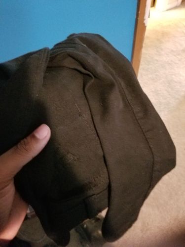 Customer photo review of Moto Knee Skinny Fit Denim Black (BOM4723T)