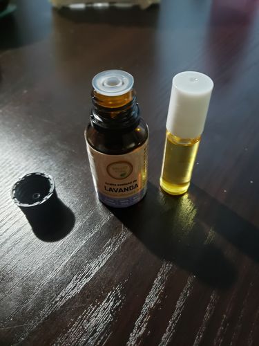 Customer photo review of Aceite esencial de lavanda