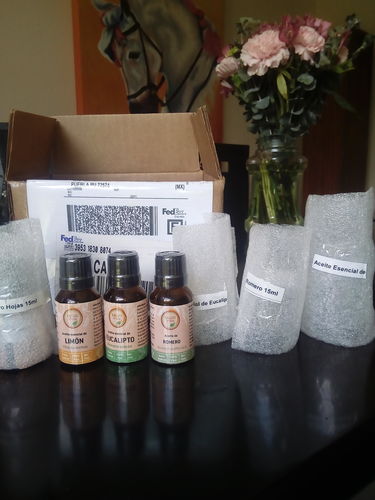 Customer photo review of Aceite esencial de limon
