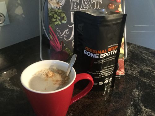 Glenys G. review of Beef Bone Broth 100g - 3 Flavour Pack image 1 out of 1