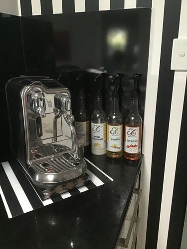 Customer photo review of Caramel Coffee Syrup