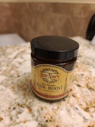Customer photo review of Nae Nae's Hair Boost 9oz