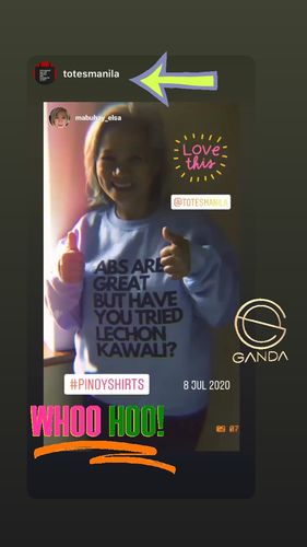 Customer photo review of Filipino Sweatshirt Lechon Kawali Pinoy Food Print