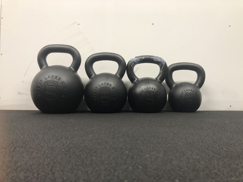 Customer photo review of 28kg / 62lbs E-coated Cast Iron Kettlebell