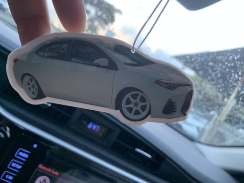 Customer photo review of Custom Air Freshener