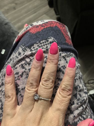 Customer photo review of Purple Colors Dip Powder Nail Starter Kit G645((6X0.6oz)