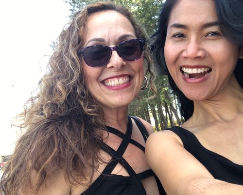 Customer photo review of Pentagram Gothic Bodysuit