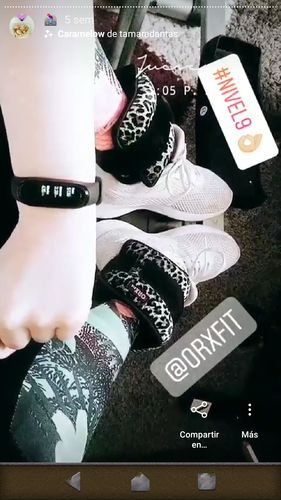 Customer photo review of ORX Platinum Velvet Ankle Weight