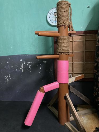 Customer photo review of Wing Chun Wooden Dummy FREE