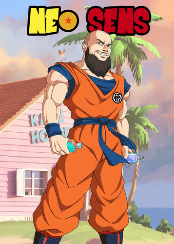 Customer photo review of Le Portrait Dragon Ball Z Personnalisé Digital