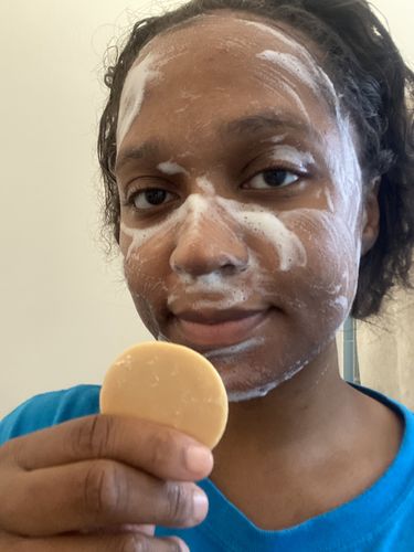 Customer photo review of Turmeric Soap