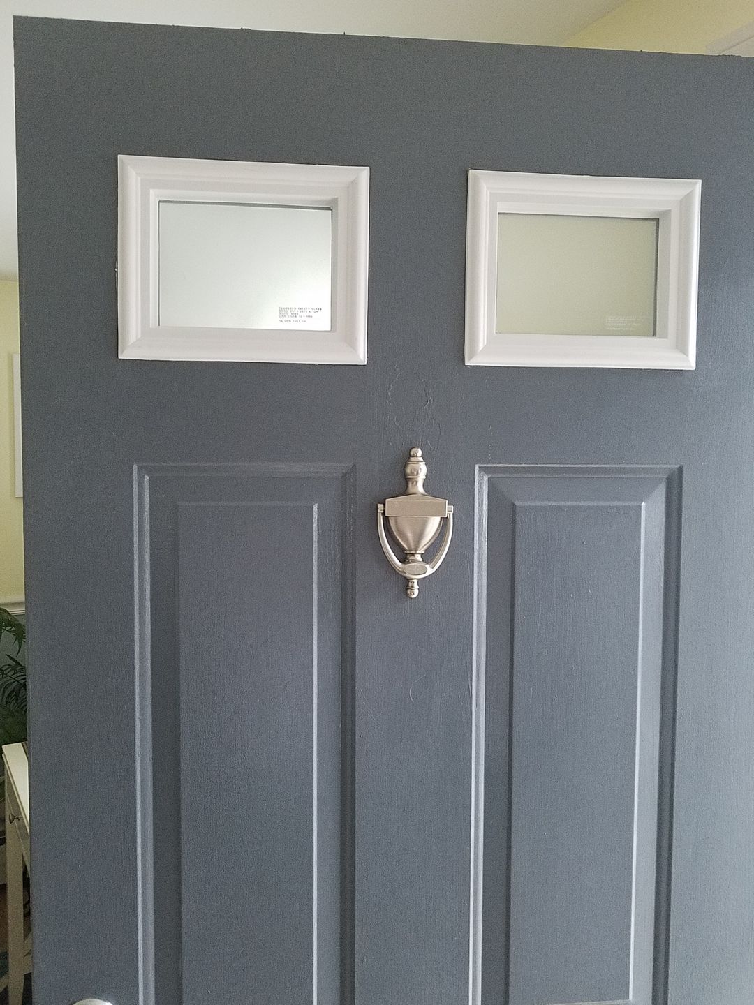 Customer photo review of Clear 1 Lite Glass and Frame Kit (6" x 8" Glass Size)