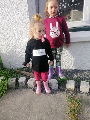 Customer photo review of MLW By Design - FKN Clingy Hoodie | White or Black