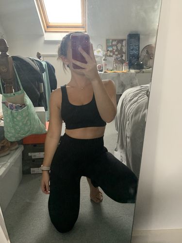 Customer photo review of UK Pastel 2 Sports Bra Set