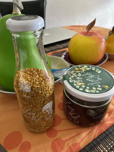 Customer photo review of Miel Picante Ahumada 500g