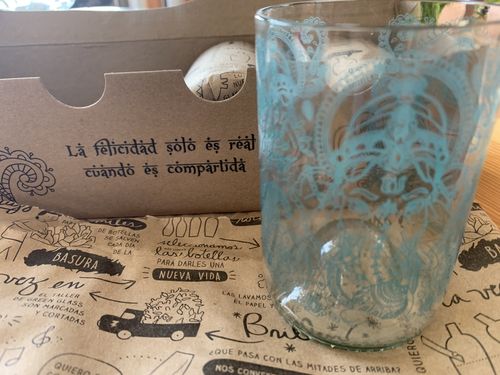 Customer photo review of Om Glass