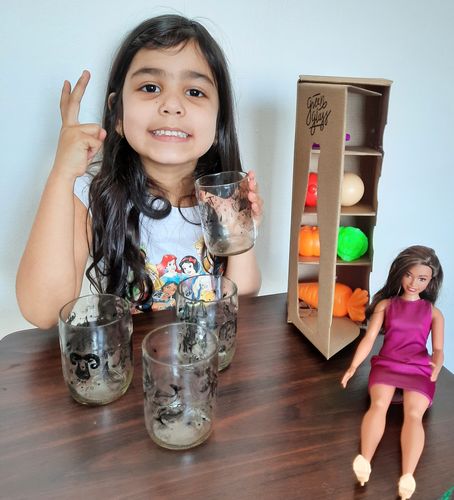 Customer photo review of Vasos Astrológicos 4 Pack Cunino