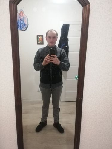 Customer photo review of Warm Knitted Cardigan Jackets