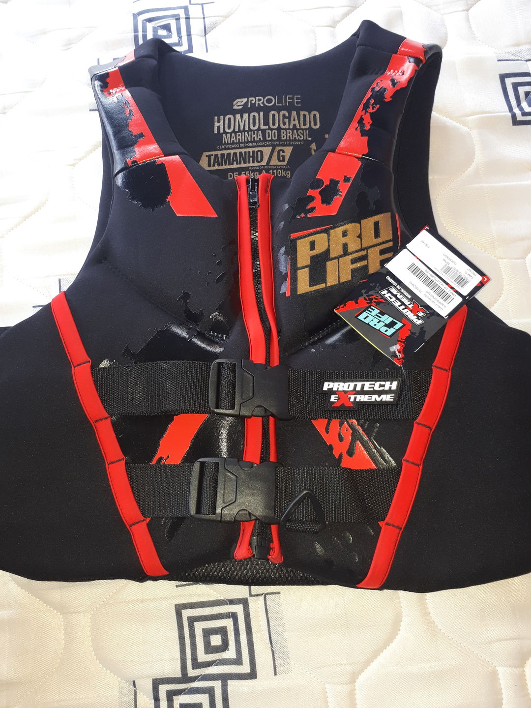 Customer photo review of Colete Salva-Vidas Homologado Protech Extreme