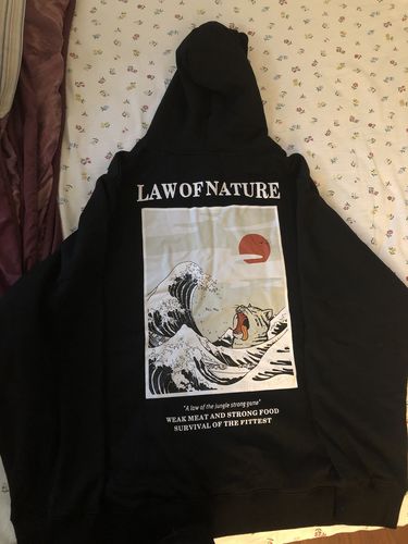 Customer photo review of Hoodie LAW OF NATURE™