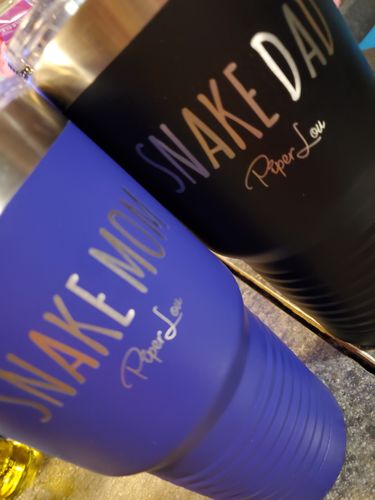 Customer photo review of Personalized (CUSTOM) Laser Etched Tumbler