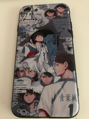 Customer photo review of Haikyuu - Oikawa iPhone Case