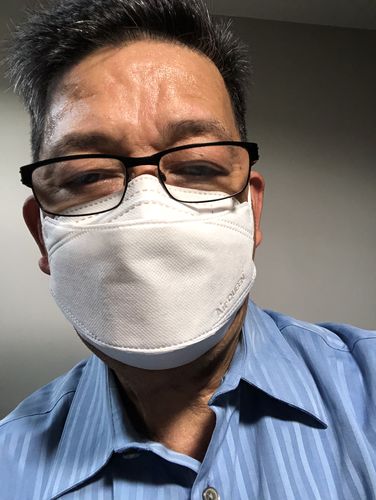 Customer photo review of AirQUEEN Nanomask